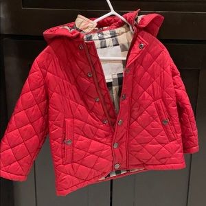 Burberry baby coat